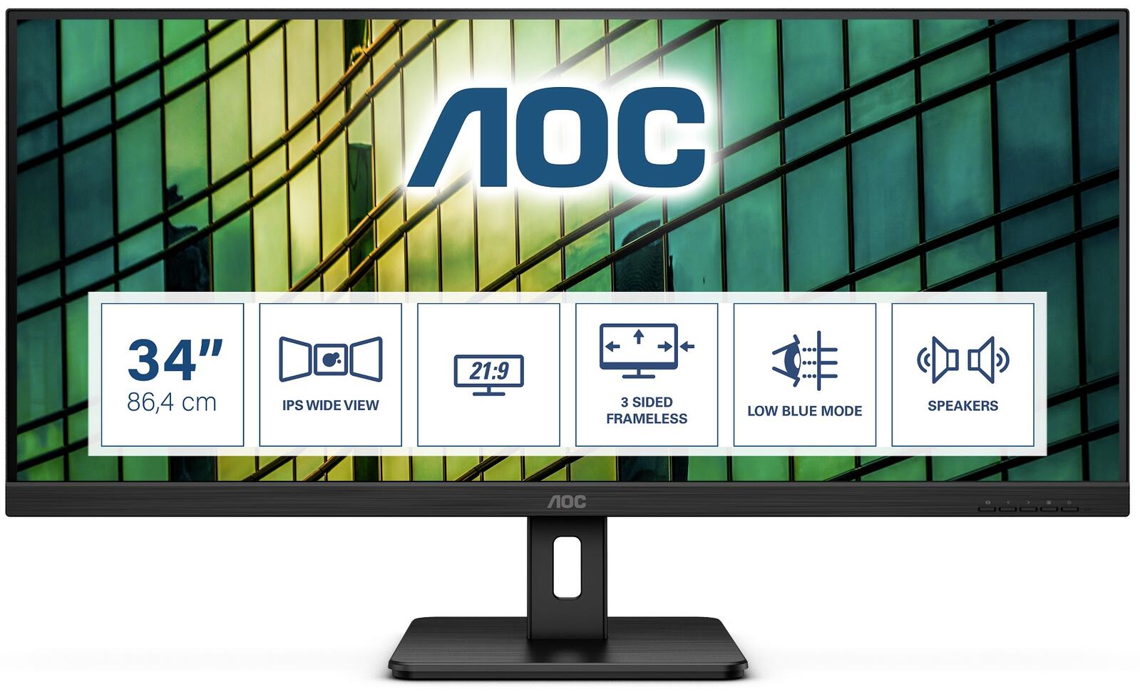 34 монитор aoc q34e2a обзор