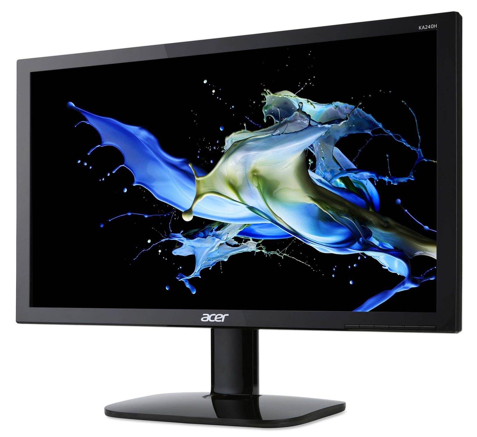Acer KA240H Monitor 61,0 cm (24 Zoll) (FullHD, TNPanel, 5ms, VGA, DVI